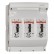 DC Fused Disconnect -3-pole NH2 fuse size M10 fixings, 440ADC max
